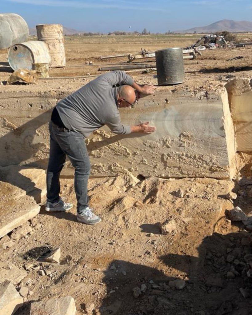 Gianluca Budri con Onice Bianco